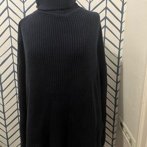 Pact Navy Knit Sweater